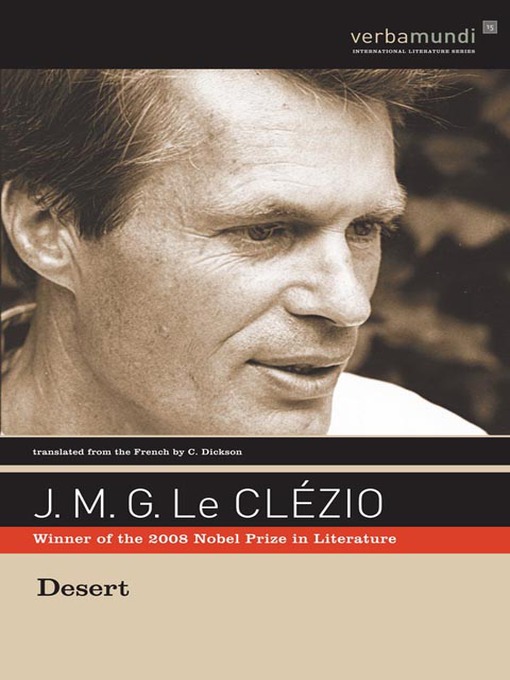 Détails du titre pour Desert par J.M.G. Le Clézio - Disponible